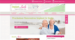 Desktop Screenshot of implantandsmile.com